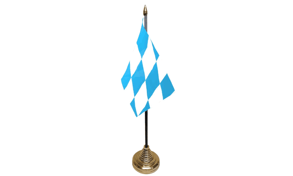 Bavaria no Crest Table Flags